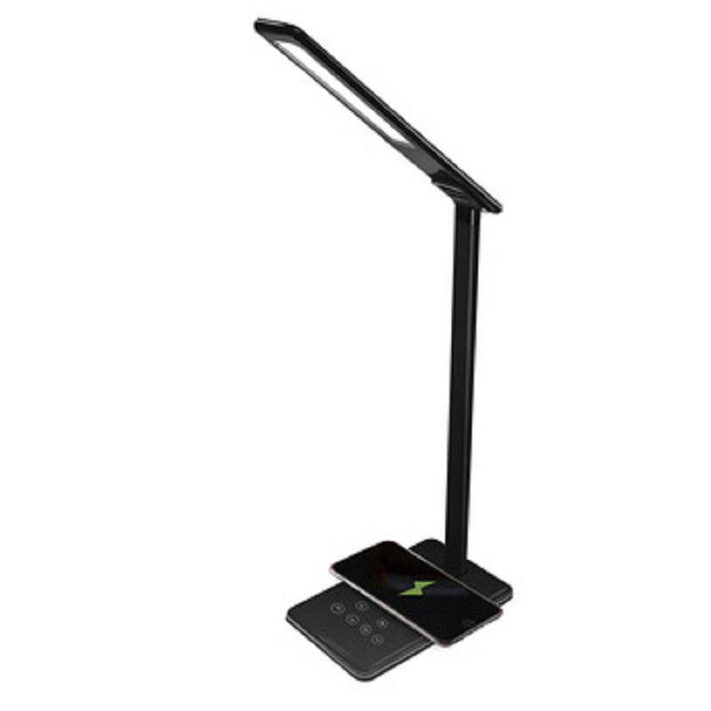 589sw iPhoneX, iPhone 8/8 Plus,Samsung Galaxy ładowanie lampy biurka, bezprzewodowe ładowanie